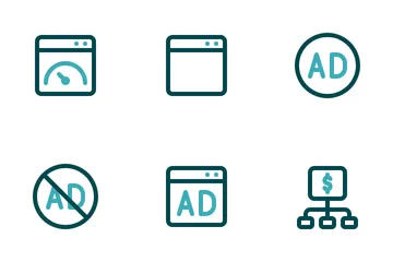 Marketing e SEO Pacote de Ícones