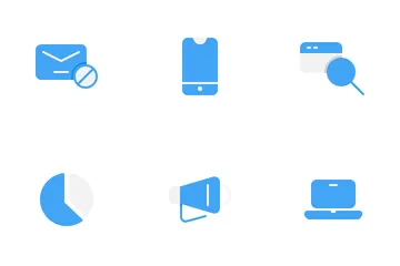 Marketing en ligne Pack d'Icônes