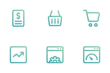 Marketing et référencement Pack d'Icônes