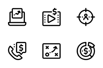 Marketing Growth Icon Pack