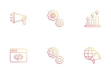 Marketing Growth Icon Pack