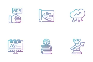 Marketing Growth Icon Pack