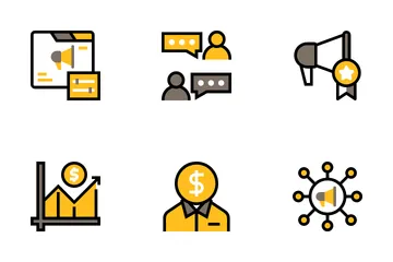 Marketing Growth Icon Pack