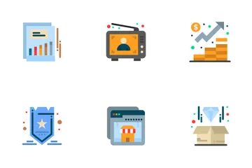 Marketing Growth Icon Pack