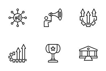 Marketing Growth Icon Pack