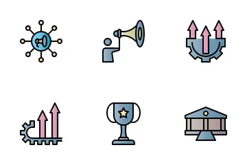 Marketing Growth Icon Pack