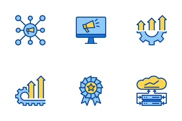 Marketing Growth Icon Pack