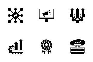 Marketing Growth Icon Pack