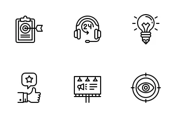 Marketing LineArt Icon Pack