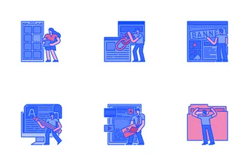 Le marketing numérique Pack d'Icônes