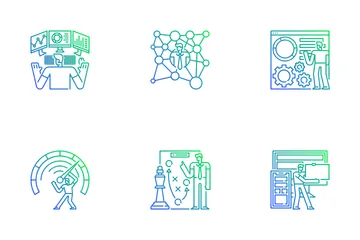 Le marketing numérique Pack d'Icônes