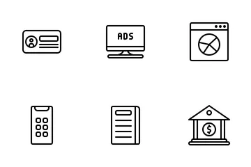 Le marketing numérique Pack d'Icônes