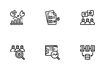 Marketing Research Icon Pack