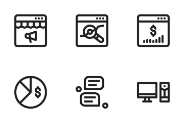 Marketing & Seo Icon Pack