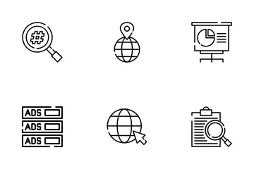 Marketing & Seo Icon Pack