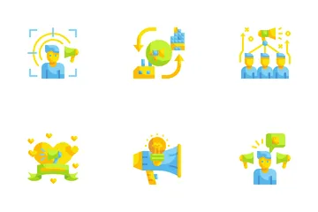 Marketing Strategy Icon Pack