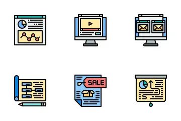 Marketing Strategy Icon Pack