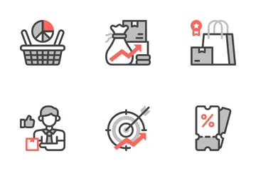 Marketing Strategy Icon Pack