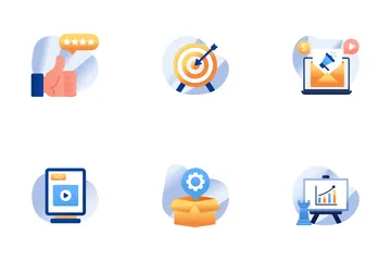 Marketing Strategy Icon Pack