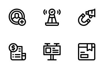 Marketing Technology Icon Pack