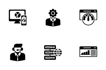 Marketing y SEO Paquete de Iconos