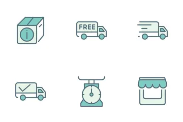 Marketplace And Shipping Icon Pack