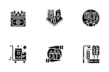 Marktwirtschaft Symbolpack