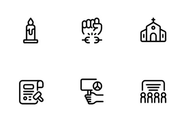 Martin Luther King Jr Day Icon Pack