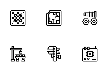 Maschinenbau Symbolpack