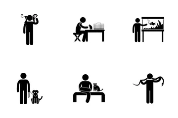 Mascota Paquete de Iconos