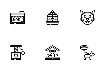 Mascotas Paquete de Iconos