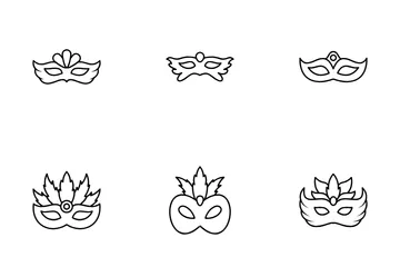 Mask Party Icon Pack