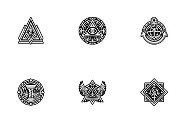 Masonic Symbols Icon Pack