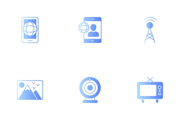 Mass Communication Icon Pack