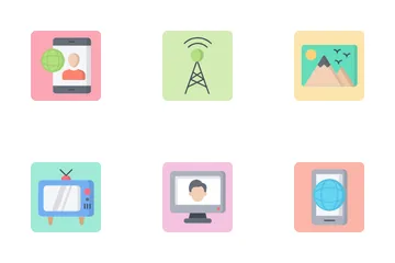 Mass Communication Icon Pack