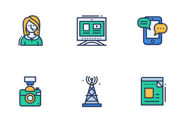 Mass Media Icon Pack