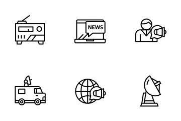 Mass Media Icon Pack