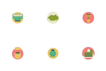 Matcha Tea Icon Pack