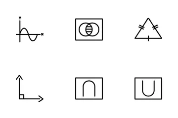 Matemática Pacote de Ícones