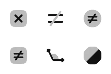 Matemática Pacote de Ícones