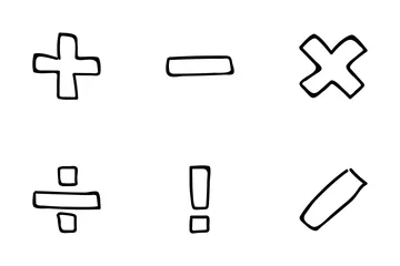 Matemáticas Paquete de Iconos