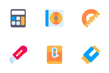 Material de oficina Icon Pack