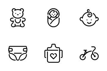 Maternity And Childhood Icon Pack