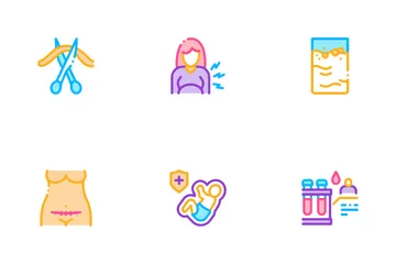 Maternity Hospital Icon Pack