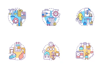 Maternity Leave Icon Pack