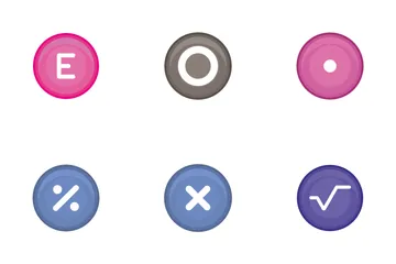 Math Round Functions Icon Pack