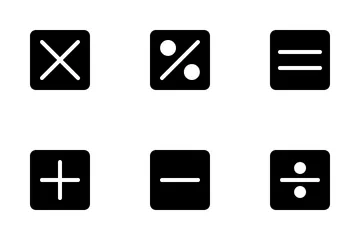 Math Symbol Icon Pack