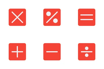 Math Symbol Icon Pack