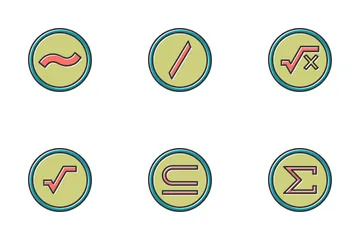 Math Symbols Icon Pack