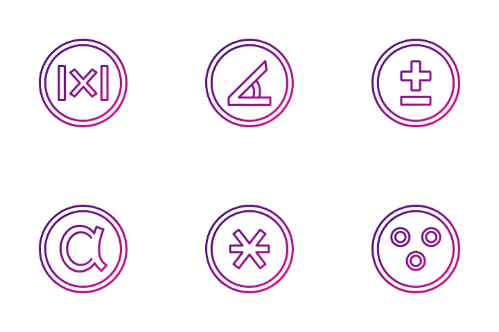 1,027 Math Symbols Icon Packs - Free in SVG, PNG, ICO - IconScout